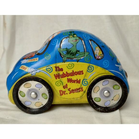 The Wubbulous World of Dr. Seuss Collectible Tin Car Container Box - Picture 1 of 9